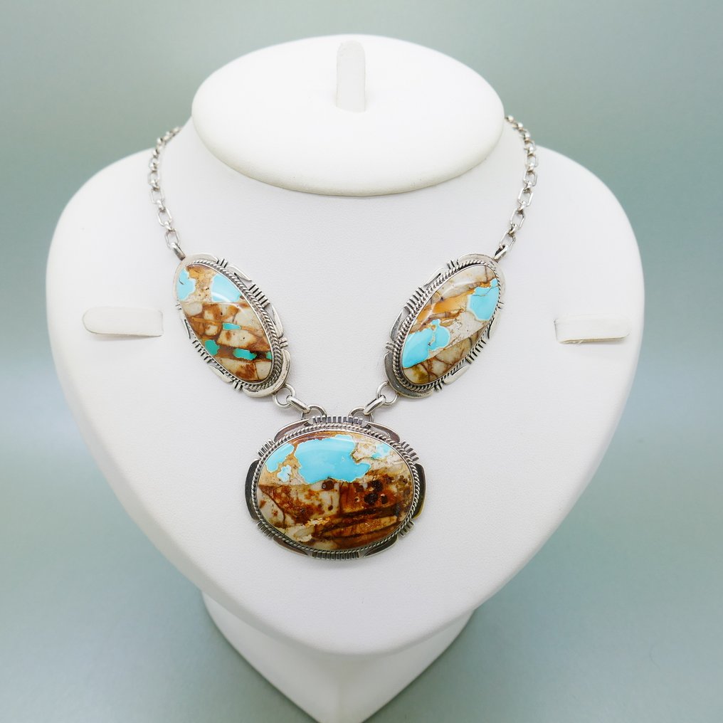 頸鏈 - 美國 John Nelson - Navajo  (沒有保留價) #1.0