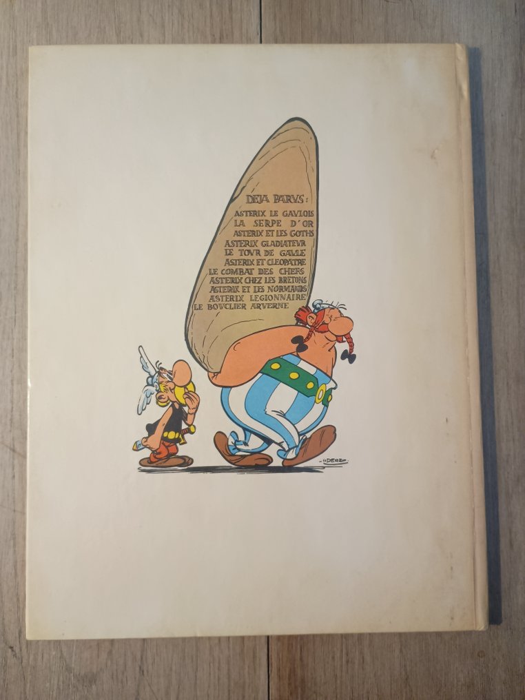 Asterix T11 - Le Bouclier arverne - C - 1 Album - Første udgave - 1968 #1.0
