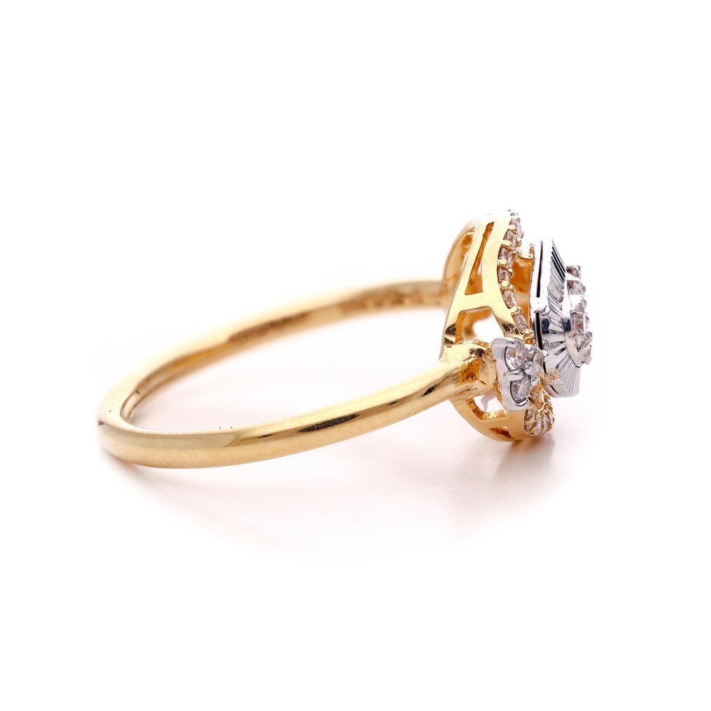 Δαχτυλίδι - 18 καράτια Κίτρινο χρυσό -  0.36ct. tw. Διαμάντι (Φυσικό) - Δαχτυλίδι θαύμα 18Κάρατ #2.1