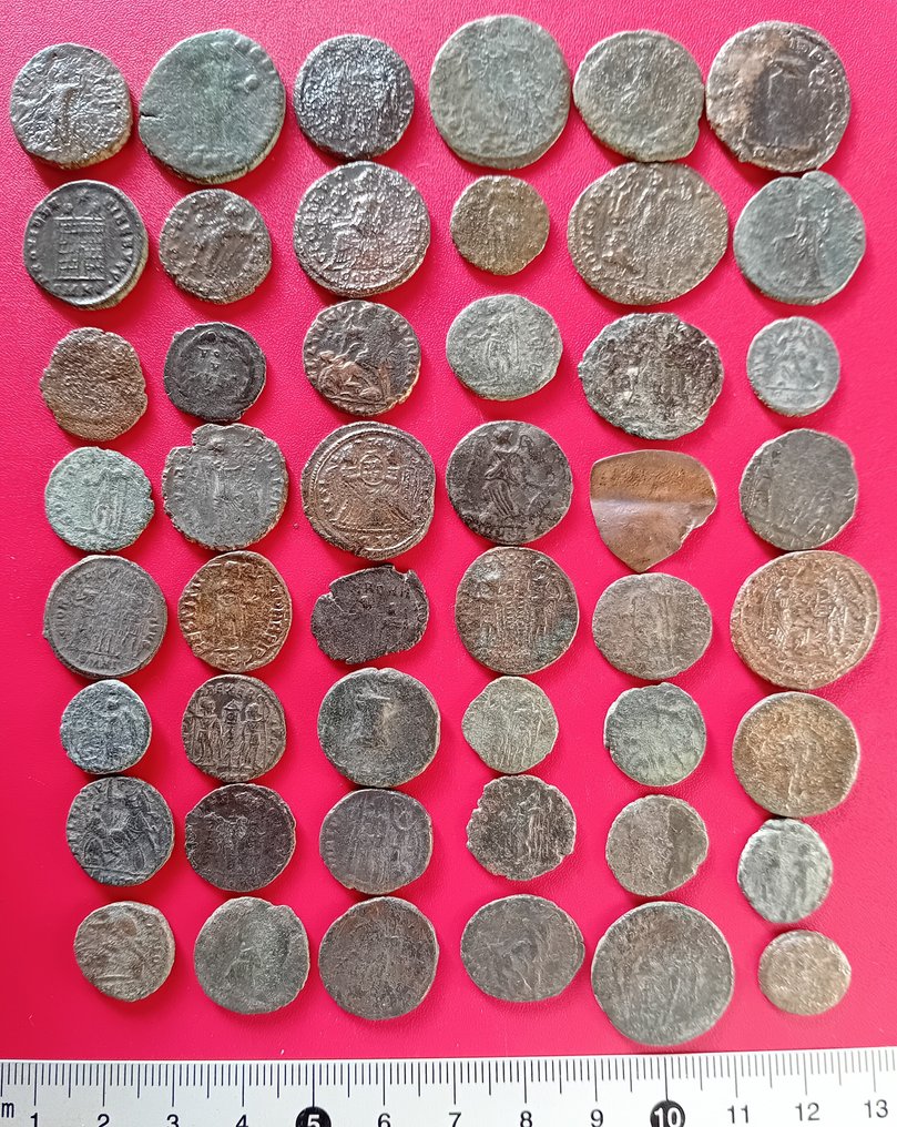 Ρωμαϊκή Αυτοκρατορία Lot of 96 Æ coins 3rd and 4th century. (#1058)  (χωρίς τιμή ασφαλείας) #2.1