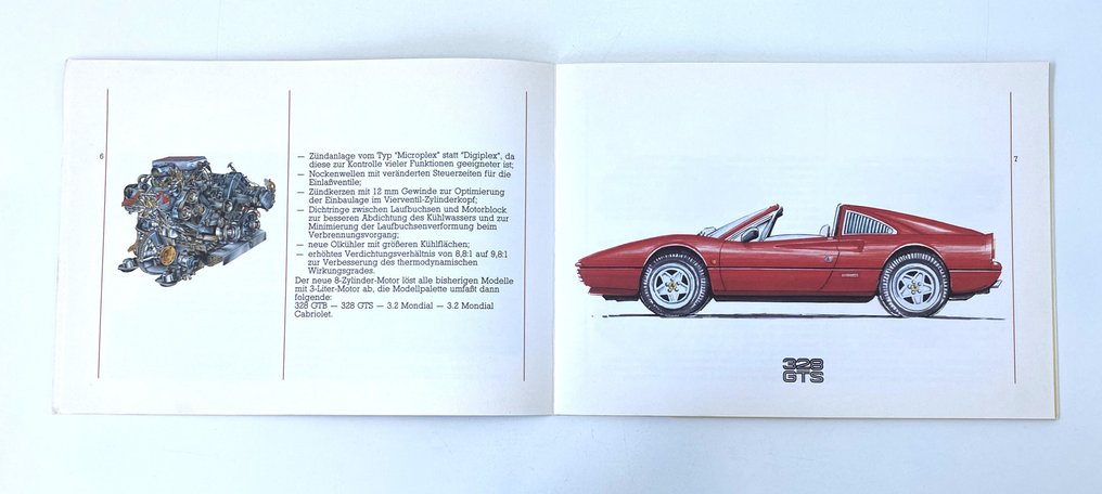 5份法拉利宣传册 - 1977-1985 #3.2