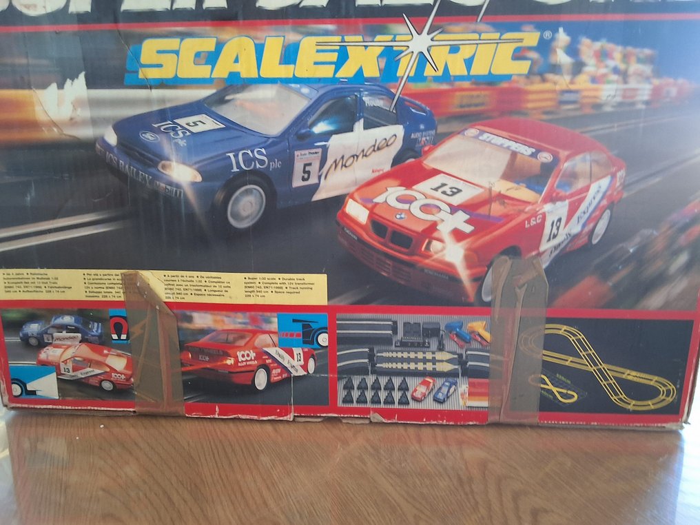 Scalextric - Mașinuță slot car C.809 Super Saloons Set - 1990-2000 - Regatul Unit #1.0