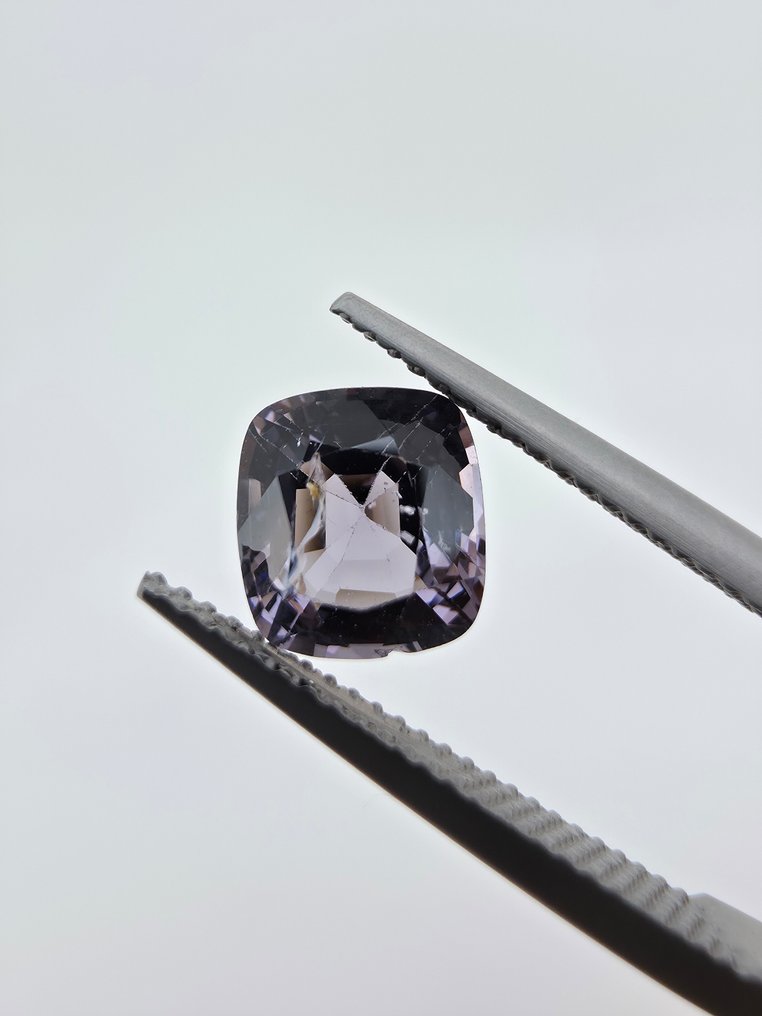 没有保留价 紫色, 粉色, 灰色 尖晶石  - 2.18 ct - 安特卫普宝石检测实验室（ALGT） #1.0