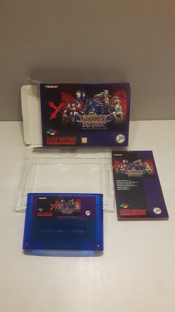 Nintendo - Snes - Super Nintendo - Unholy Night: The Darkness Hunter (homebrew) - Video game - In original box #4.3