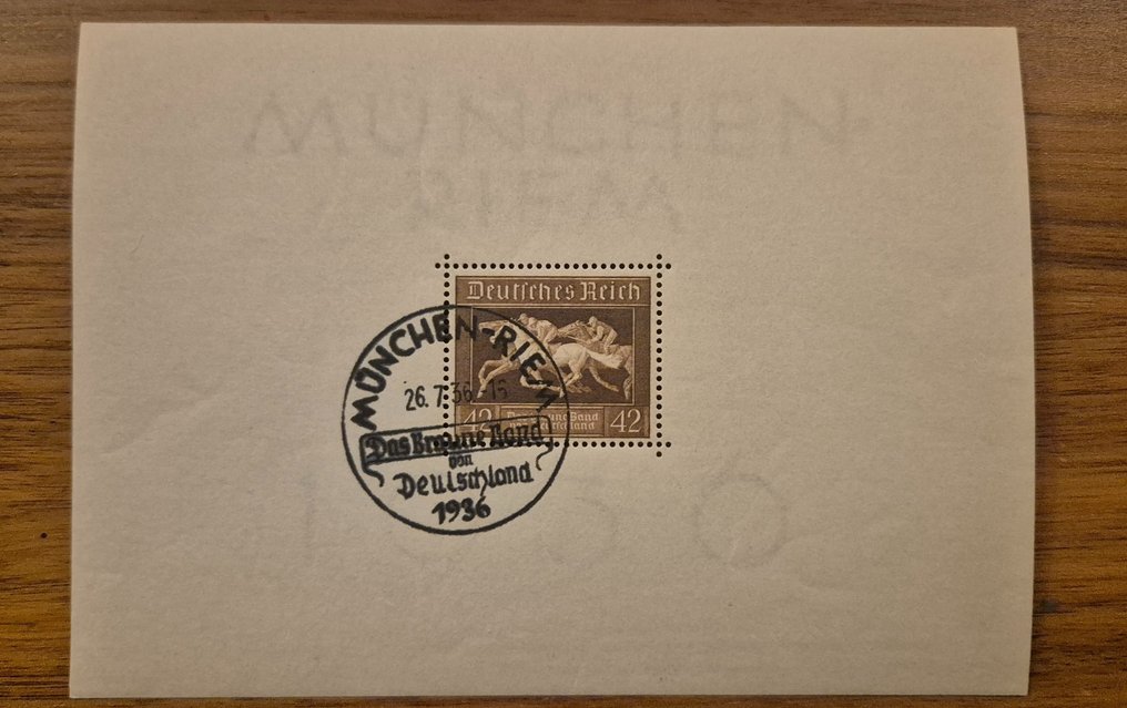 Impero tedesco 1936 - Lot Souvenir Sheets #1.0