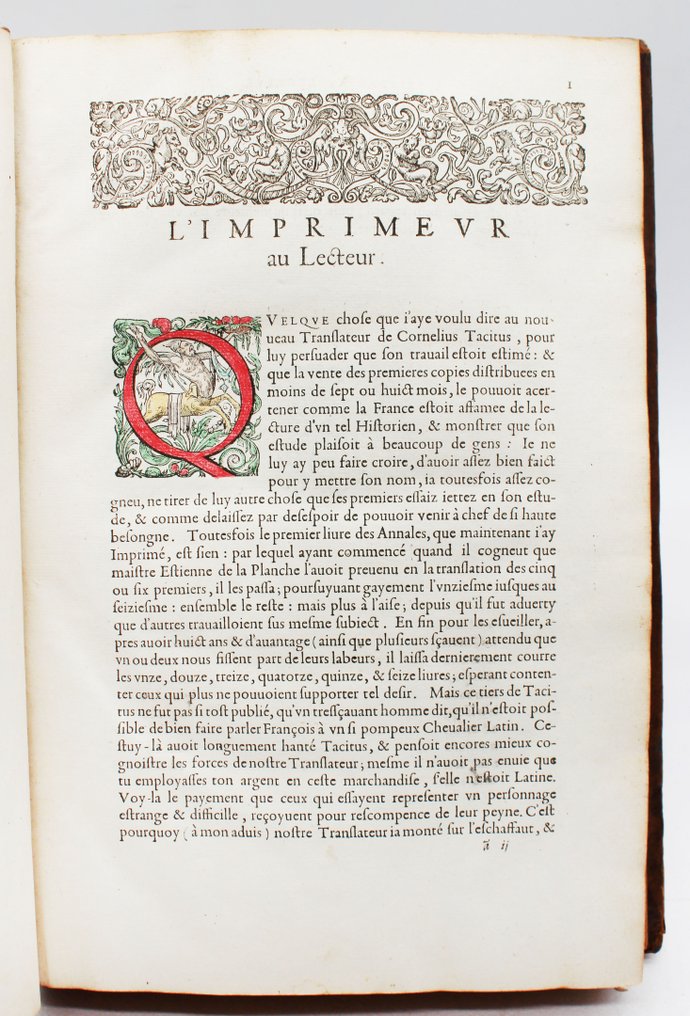 Tacito - Oeuvres de Tacite - 1582 #4.3