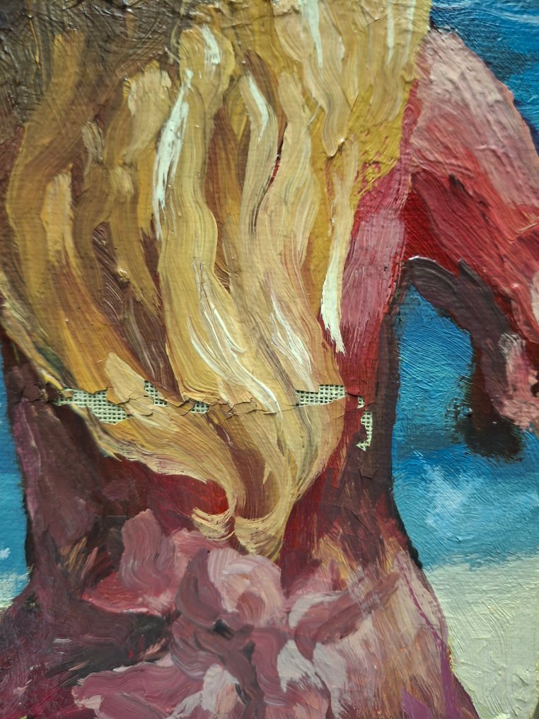 Jaak Horckmans (1930-2000) - Meisje op het strand #2.1