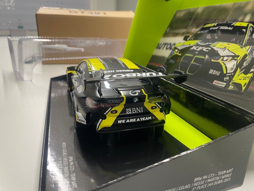 MiniChamps 1:18 - Model car - BMW M4 GT3 Team WRT VR46 #2.1