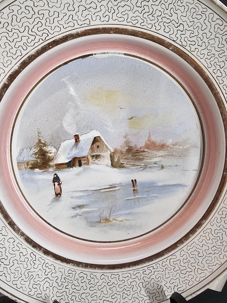 祭碟 (2) - 瑪瑙, 金屬 - 珐琅皱褶 #4.3