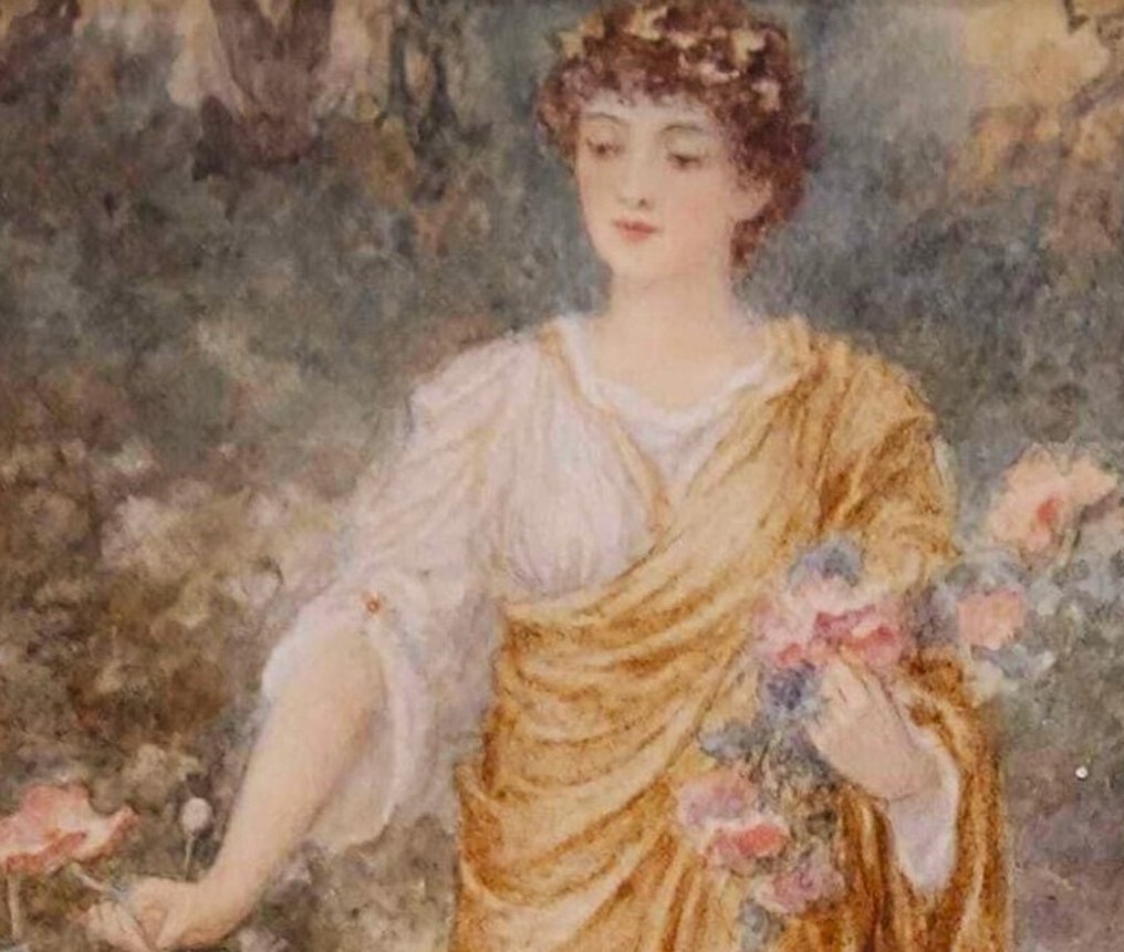 欧洲学校 (XIX) - Alegoria de la Primavera #1.0