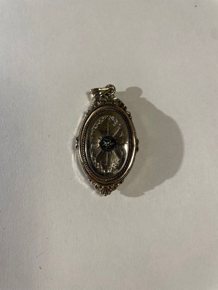 Médaillon - 14 carats Or jaune Perle #1.0