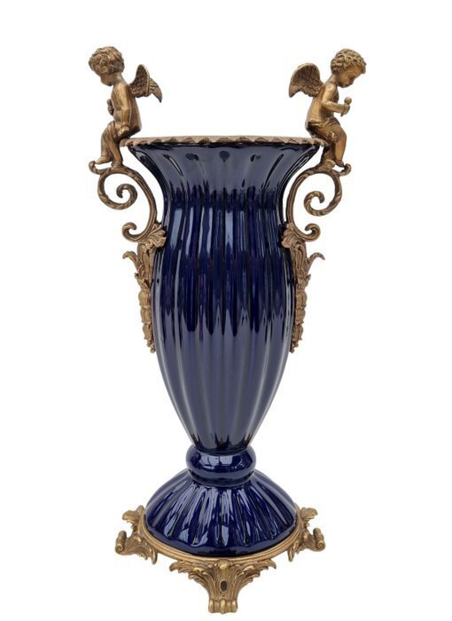 Vase - Brass, Earthenware #3.2