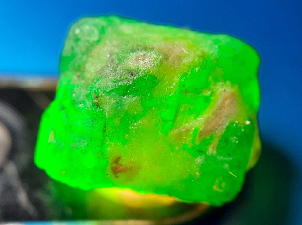 8 ct - Esmeralda natural sin tratar En bruto- 1.6 g #4.3