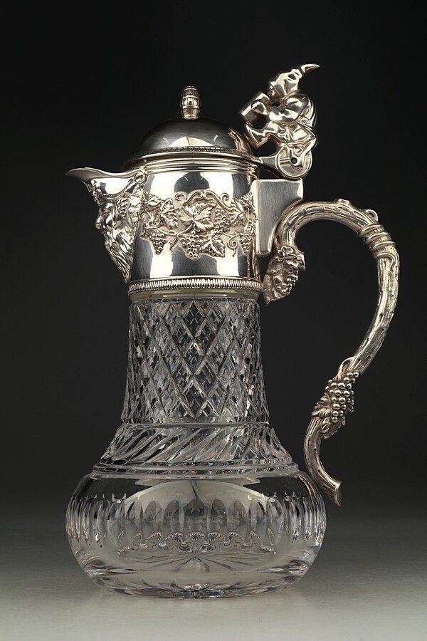 Topazio - Decanter - Placcato argento #1.0