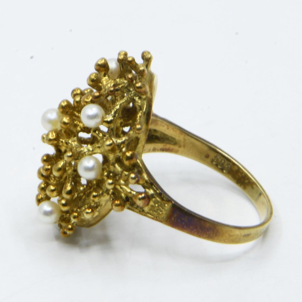 Δαχτυλίδι - 14 καράτια Κίτρινο χρυσό #2.1