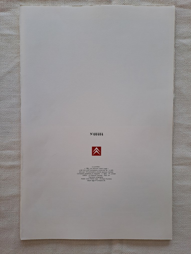 Collectif - 1986. LES CHEVRONS VOIENT ROUGE. - Citroën #2.1