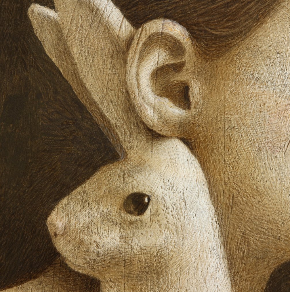 Michal Lukasiewicz - Portrait with Hare III #1.0