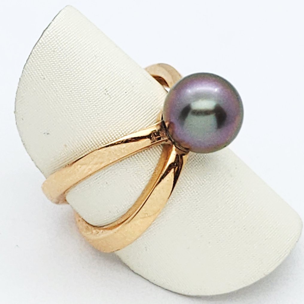 Other brand - 戒指 - 18K包金 玫瑰金 珍珠 - SUAREZ #1.0