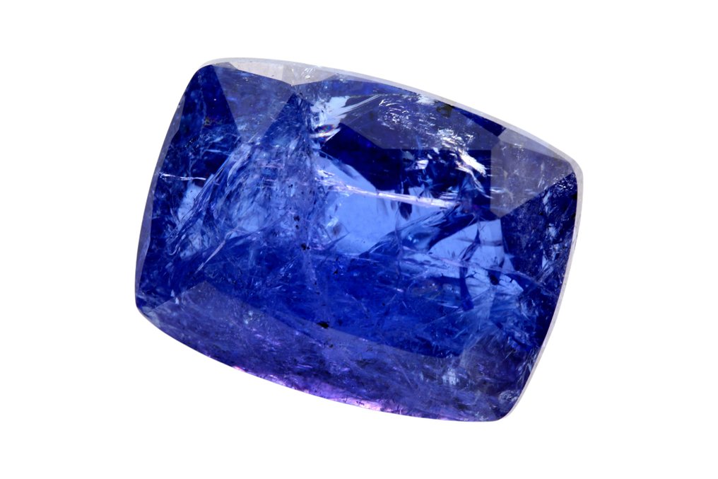 Ingen mindstepris Blå, Violet Tanzanit - 27.74 ct - Instituto Gemólogico Español (IGE) #2.1