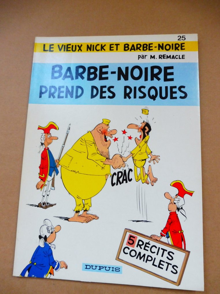 Le Vieux Nick et Barbe-Noire T25 - Barbe Noire prend des risques - B - 1 Album - First edition - 1983 #1.0
