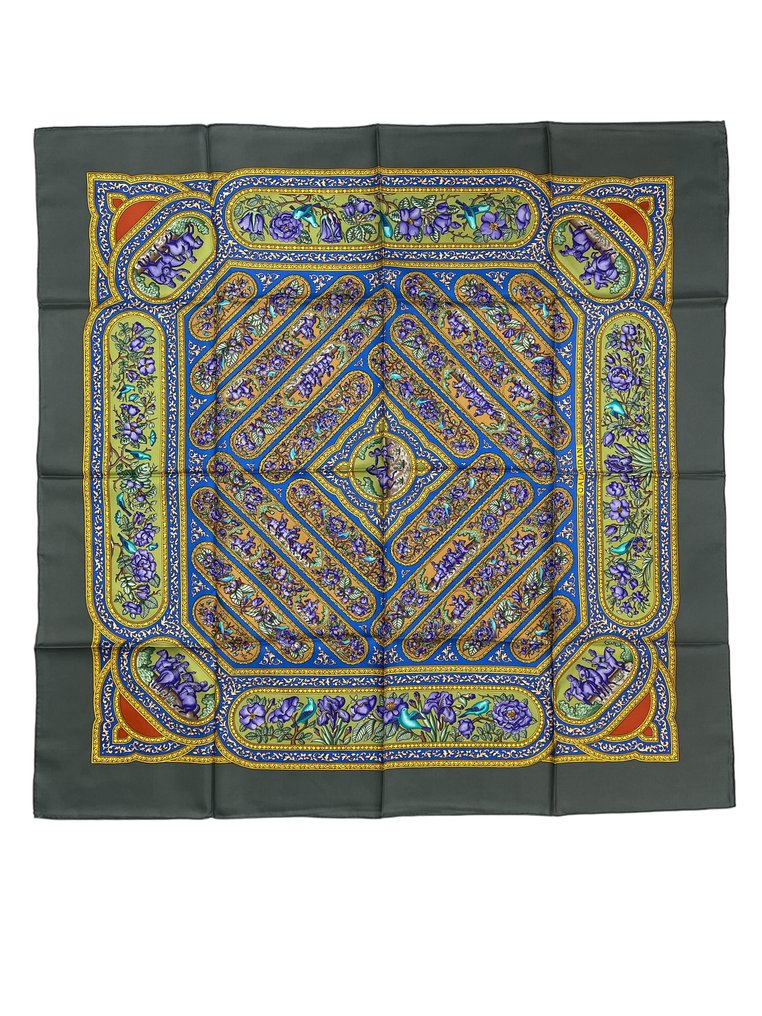 Hermès - QALAMDAN - 薄絹 #1.0