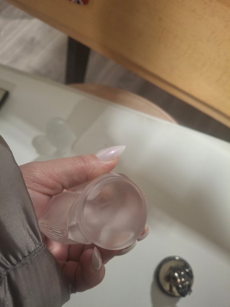 Lalique - Statuette, Chouettes - 10.5 cm - Crystal #2.1