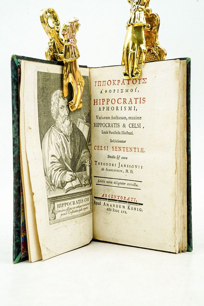 Hippocrate - Hippocratis aphorismi, variorum auctorum - 1756 #1.0