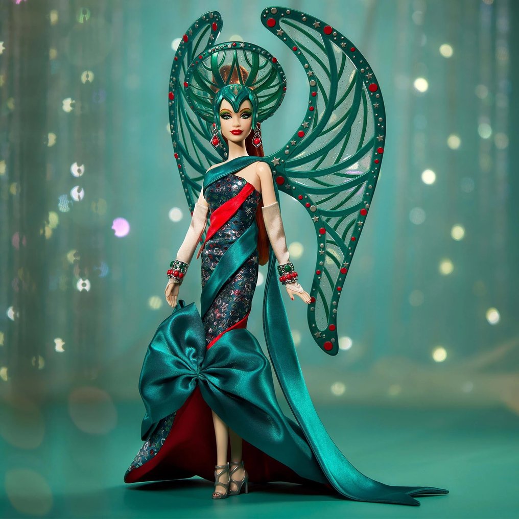 Mattel - Κούκλα Barbie Bob Mackie - Holiday Angel – Collector Edition – 2023 - ΗΠΑ #4.3