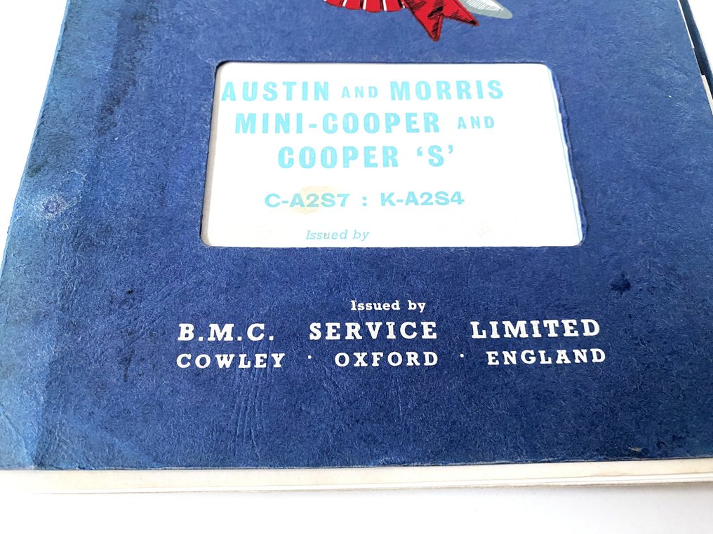 Άστον και Μόρισ - Mini Cooper – Body Service Parts List #2.1