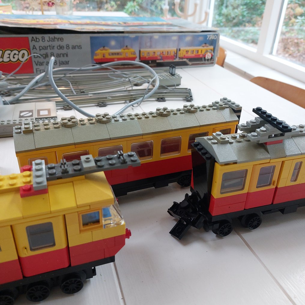 Lego Sett - 7740 - Train - Inter-City Passagierstrein - Vintage Topstuk! #3.2