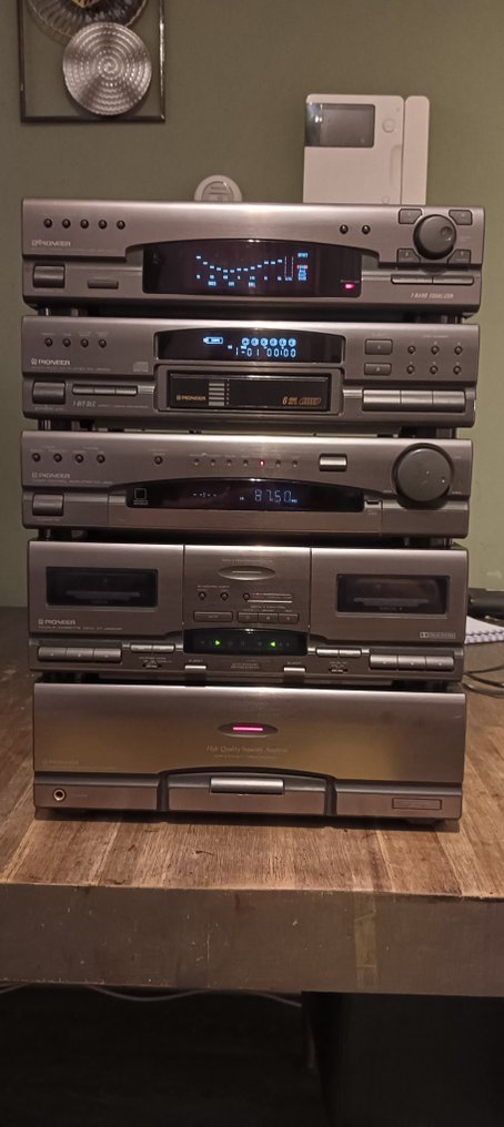 Pioneer - PD-J800M - CT-J200WR - M-J200 - CX-J300 - GR-J300 Set hi-fi - Modele multiple #4.3