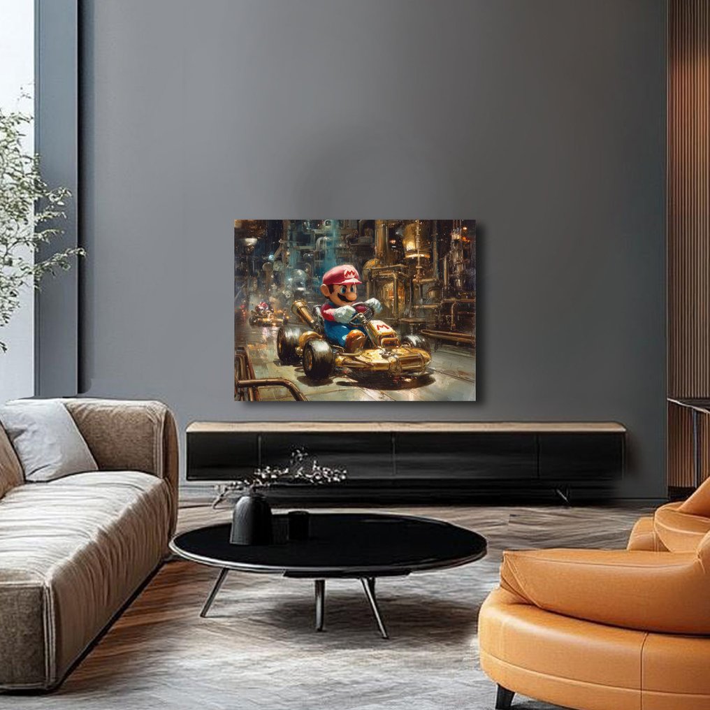 Canvas Fit - Alberto Ricardo - Mario, en la carrera final #2.1