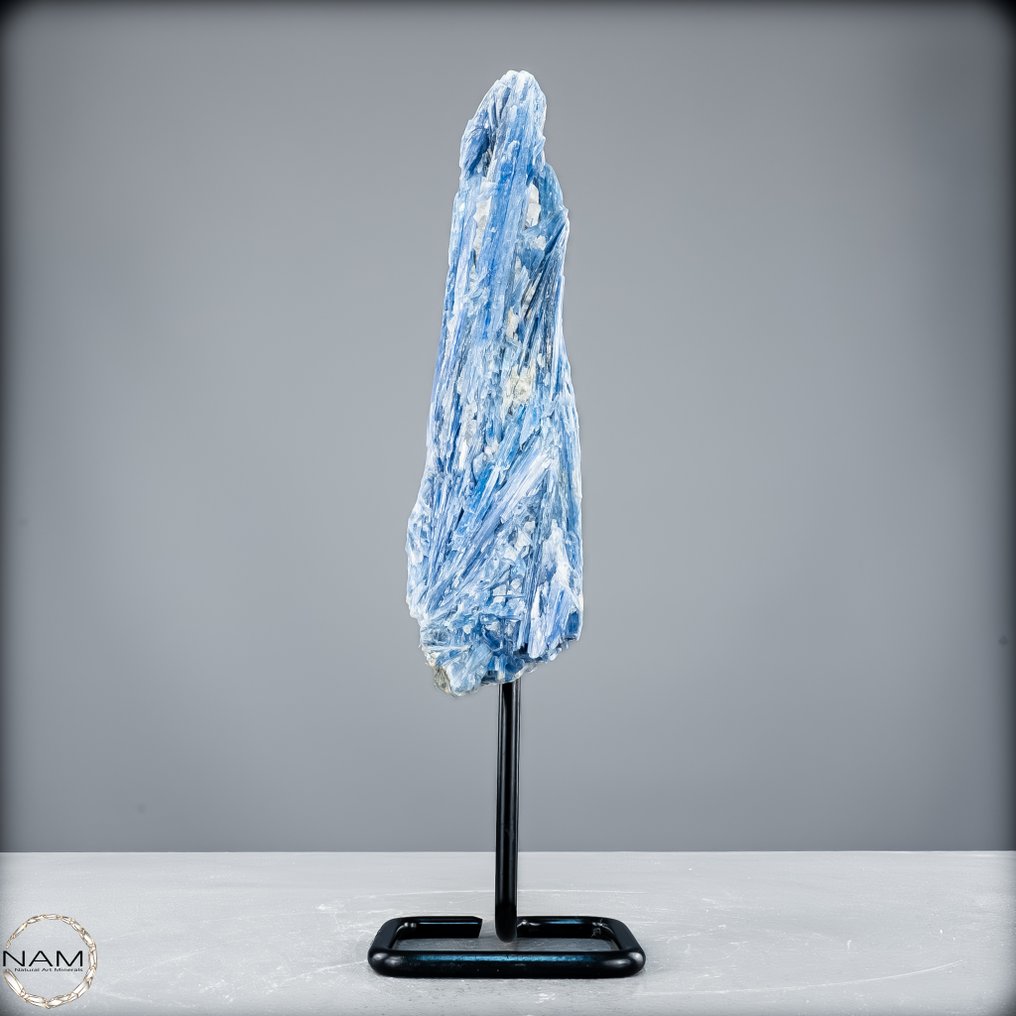 來自巴西的天然藍晶石水晶 – 清晰和內心平衡的天柱- 782.18 g #1.0