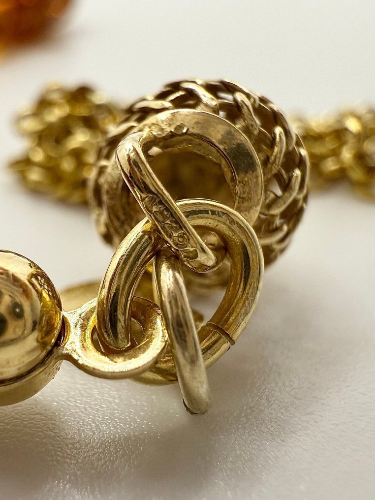 Tesbih de âmbar báltico natural, misbaha, terço de oração com certificado de autenticidade - Âmbar  (Sem preço de reserva) #4.3