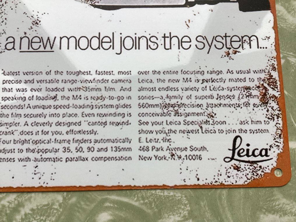 Leica M4 Masking board #3.2