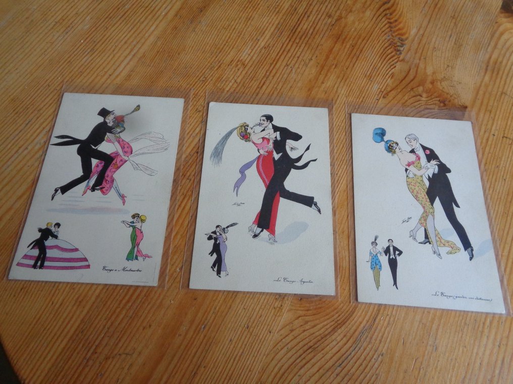 France - Tango - Postcard (3) - 1914-1914 #1.0