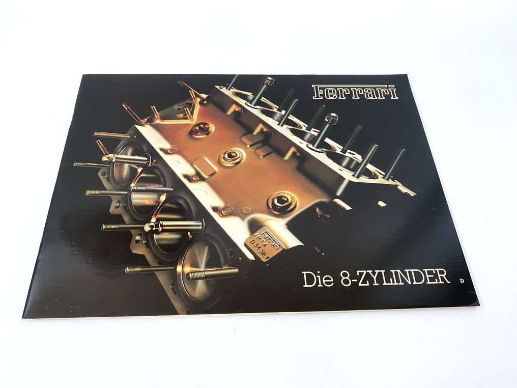 5份法拉利宣传册 - 1977-1985 #2.1
