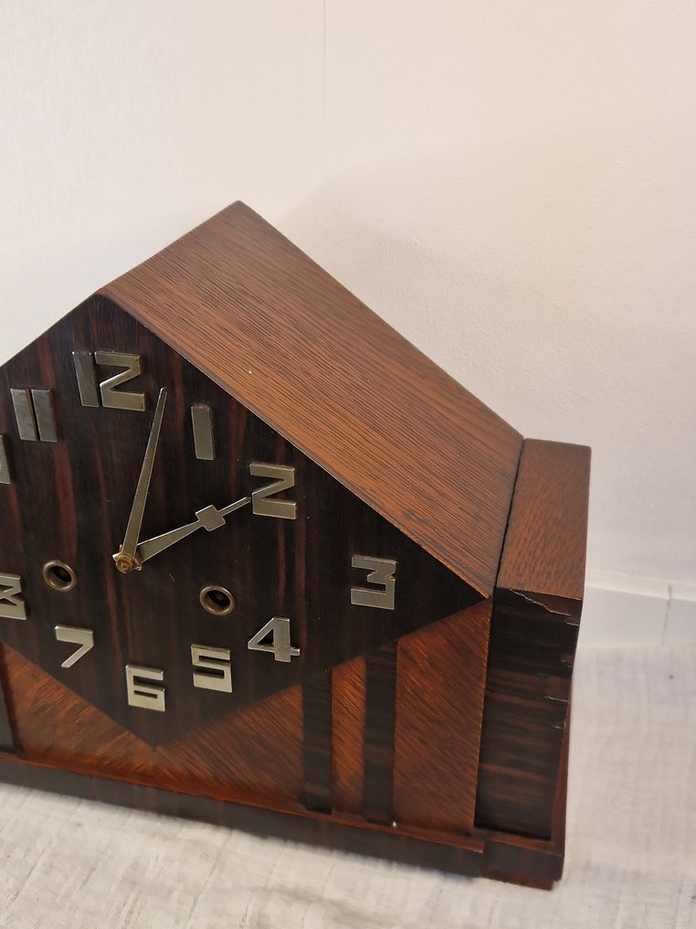 阿姆斯特丹校鐘 - Junghans -   木, 黃銅 - 1920-1930 #4.3