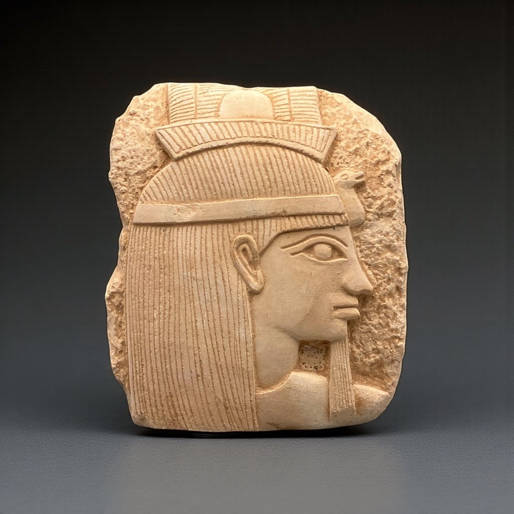 Replica of ancient Egyptian Bas Relief Fragment Depicting Goddess Isis #1.0