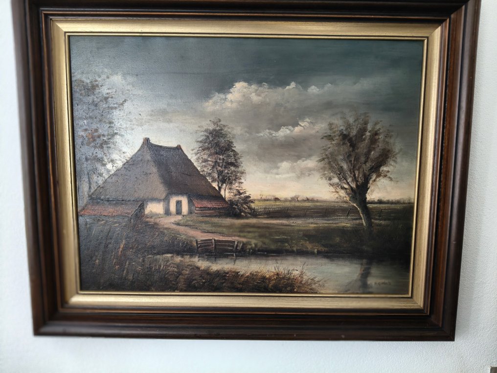 P. Giebel (XX) - Dutch Landscape #1.0