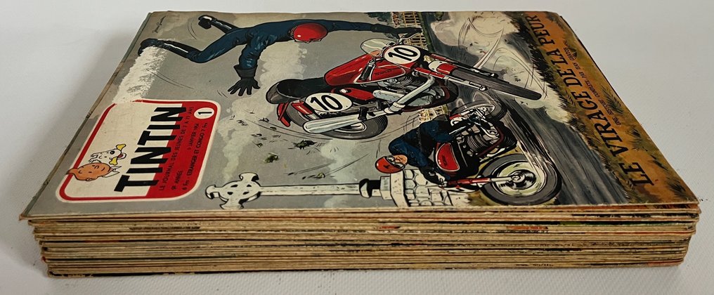 Hergé Le Journal de Tintin - 1954 komplett - 52 Nummern - Tintin - 1954 #1.0