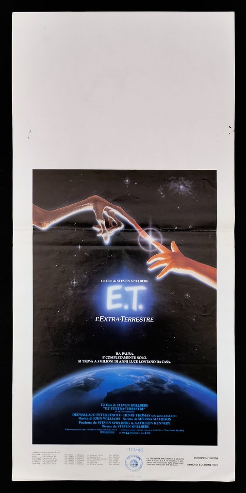 Sci Fi - E.T. the Extra-Terrestrial - Steven Spielberg - 1982 - Sci Fi - B34 #1.0
