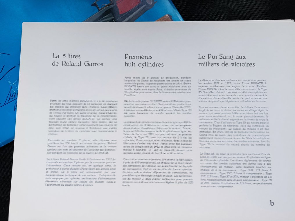Portfolio du centenaire de Paul Kestler 'Ettore Bugatti' - Bugatti #3.2