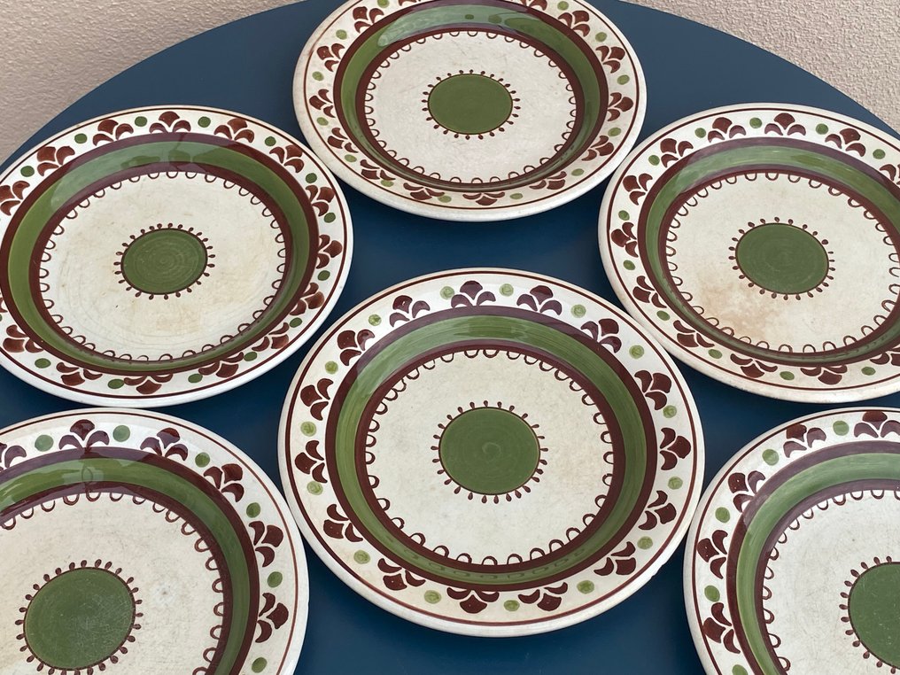 Richard Ginori - Mondovi - Σερβίτσιο τραπεζιού για 6 (6) - Κεραμικό, Πήλινο, Σμάλτο - Πολύ Σπάνιο #1.0