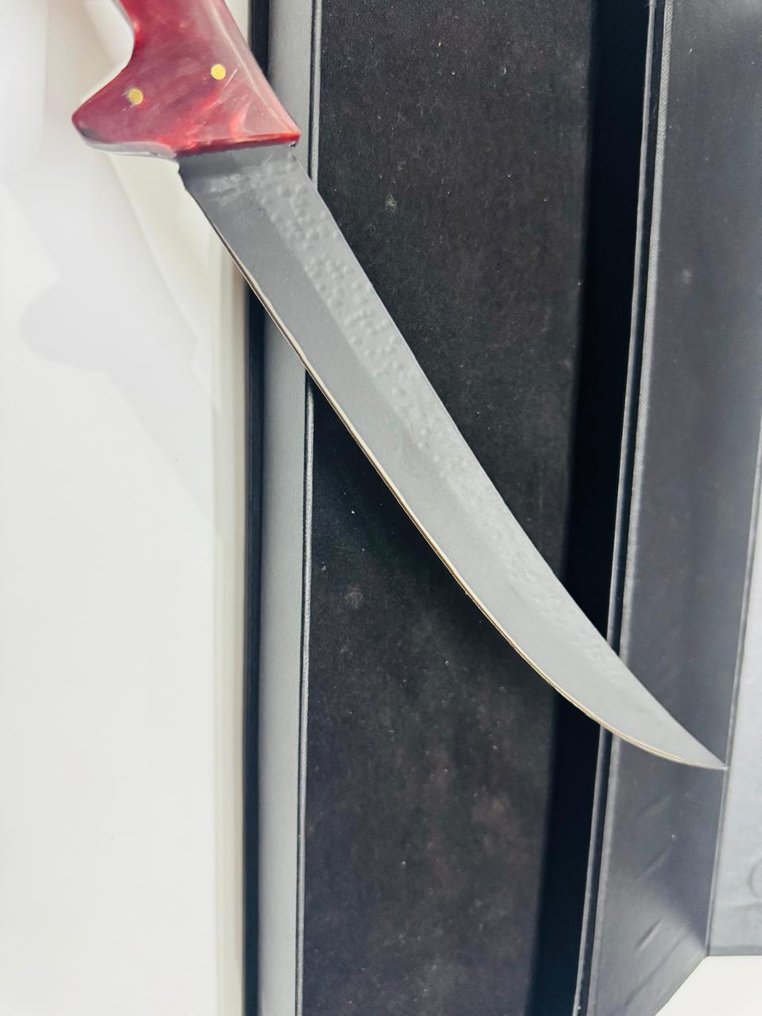 HexClad - 厨刀 -  日本片刀（029） - 钢材、少钢、环氧树脂与异国木材，配有盒子 - 日本 - 日本鱼片刀 #2.1