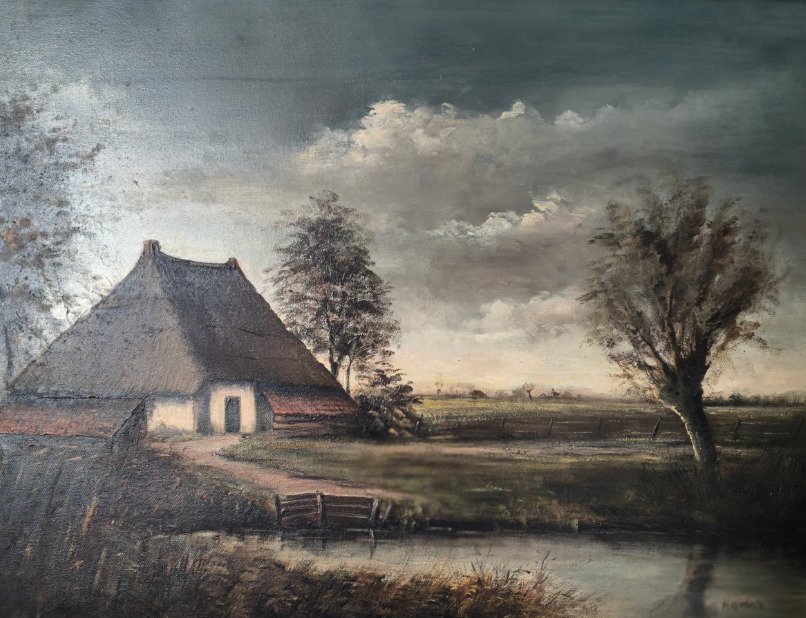 P. Giebel (XX) - Dutch Landscape #1.0
