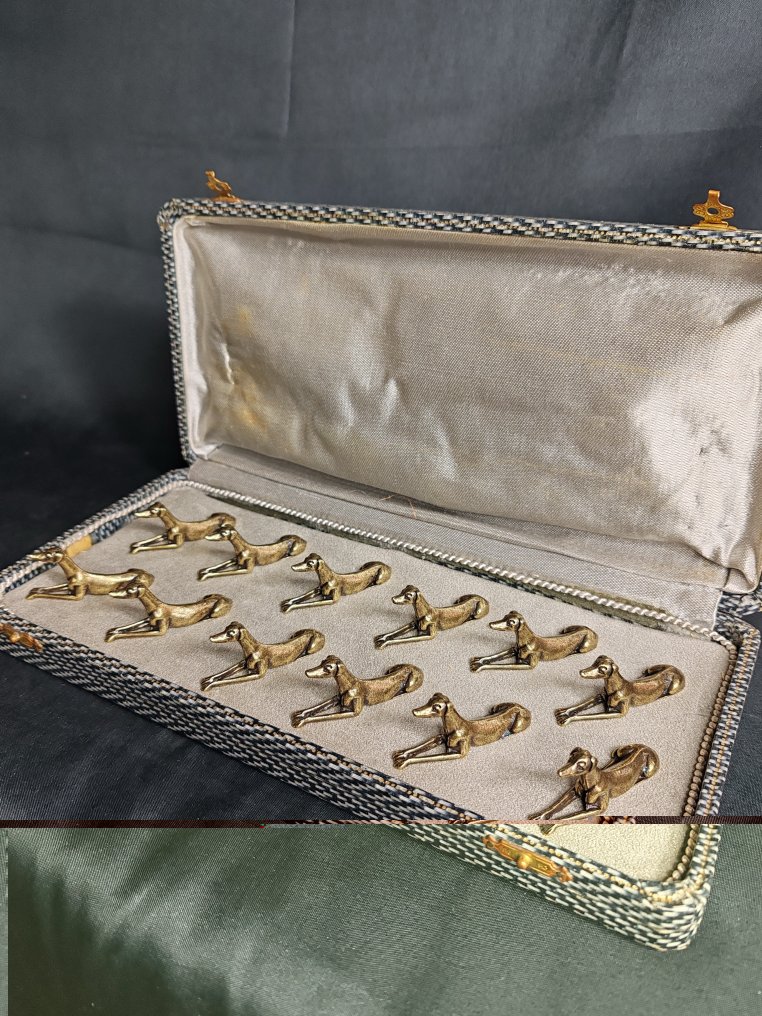 刀叉架 (12) - 铜鎏金 #1.0