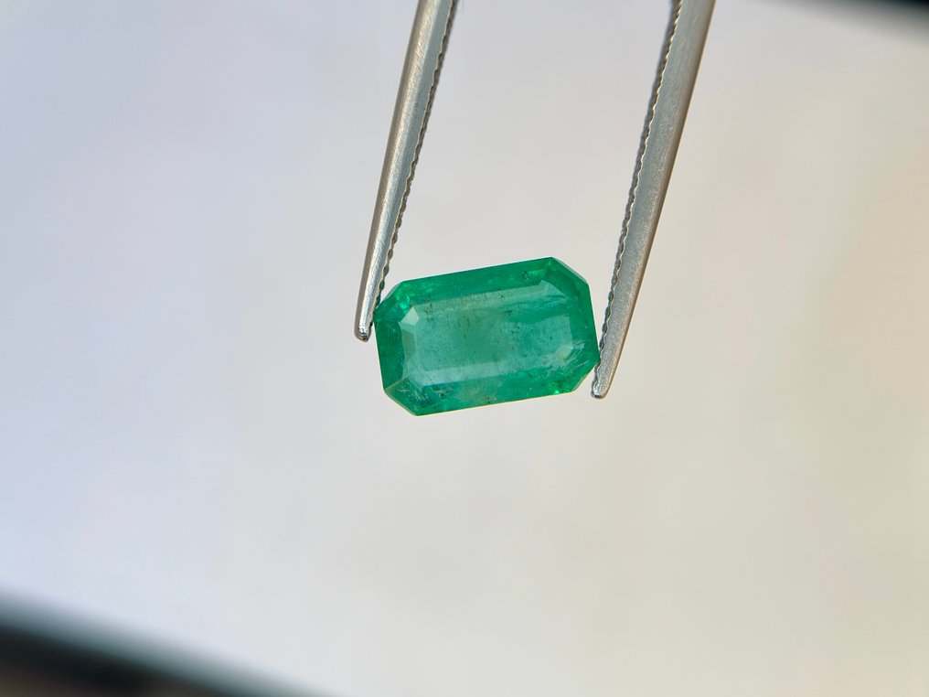 Ingen mindstepris - 1 pcs  Grøn Smaragd  - 2.73 ct - Bellerophon Gemlab - Kun sjælden mindre olie #4.3