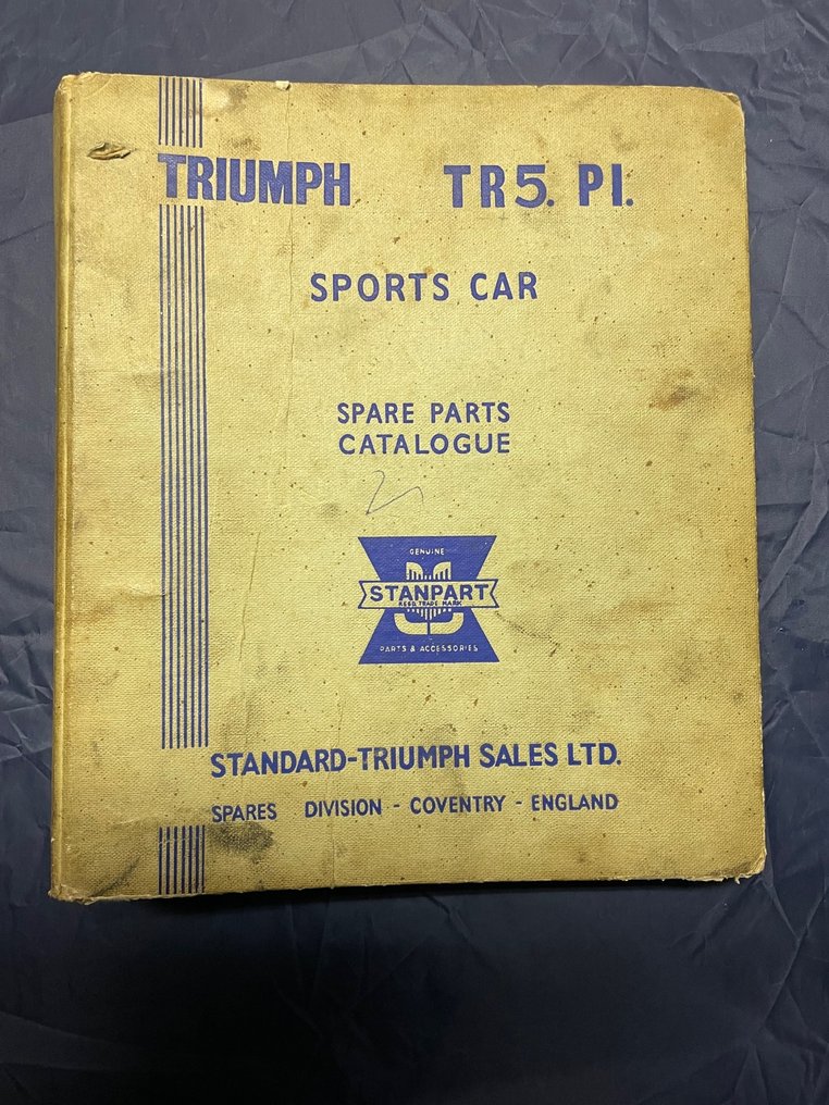 Standard Triumph - Triumph TR5 PI SPARE PARTS CATALOGUE - 1967 #1.0