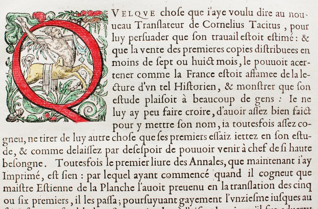 Tacito - Oeuvres de Tacite - 1582 #2.1